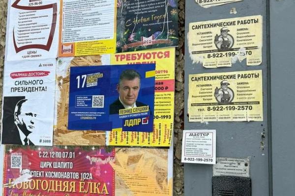 На улицах Екатеринбурга заметили агитаторов ЛДПР - Фото 3