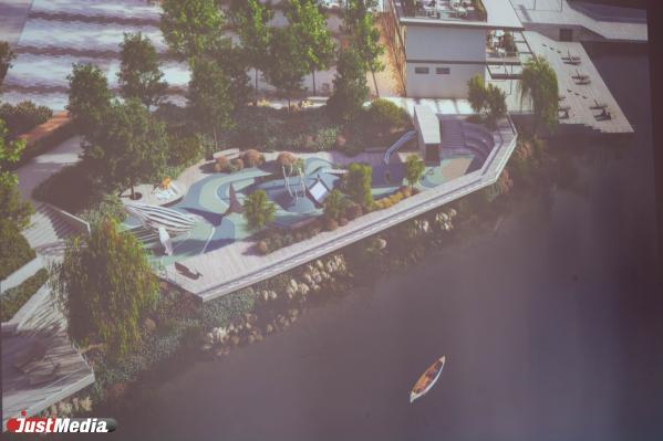 В Екатеринбурге представили проект обновления набережной Исети - Фото 3