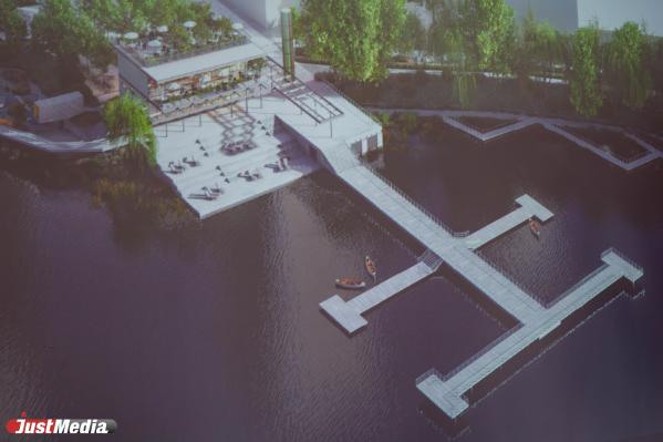 В Екатеринбурге представили проект обновления набережной Исети - Фото 4