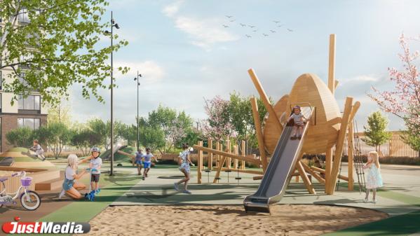 На Уктусе на набережной появится кластер для семейного отдыха с пляжами и парком - Фото 5