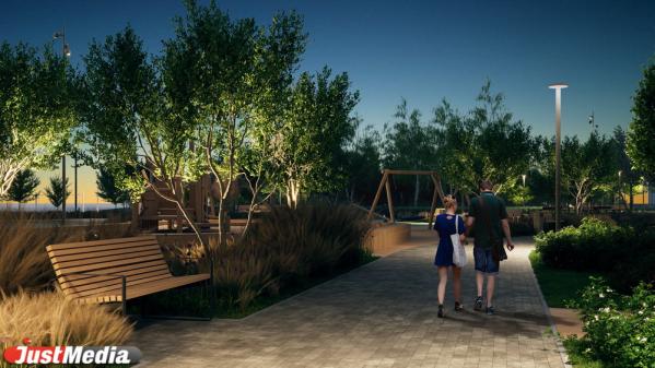 На Уктусе на набережной появится кластер для семейного отдыха с пляжами и парком - Фото 8