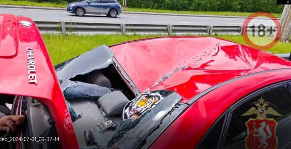 В Екатеринбурге на Объздной дороге водитель «Шевроле» жестко сбил пешехода - Фото 2