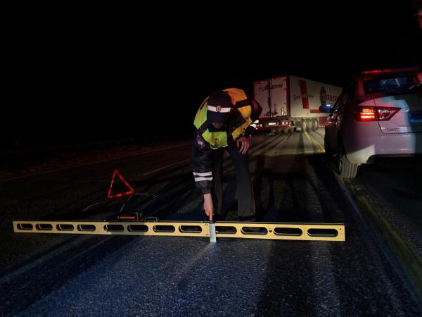 В Сысерти ночью водитель фуры насмерть сбил пешехода - Фото 3