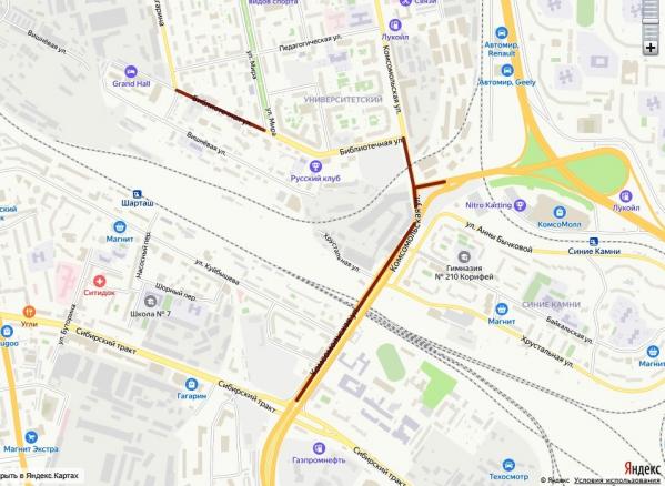 В Екатеринбурге на 2,5 месяца закроют движение транспорта по Комсомольской - Фото 2