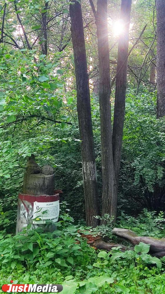 В парке лесоводов России упала деревянная скульптура рудокопа - Фото 4