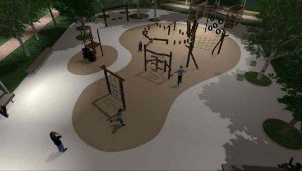 Что появится в парке 50-летия ВЛКСМ после благоустройства - Фото 6