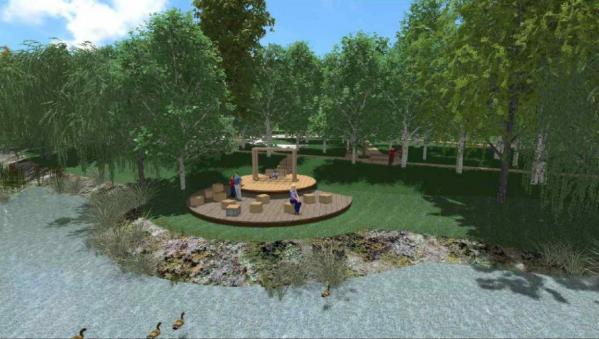 Что появится в парке 50-летия ВЛКСМ после благоустройства - Фото 7