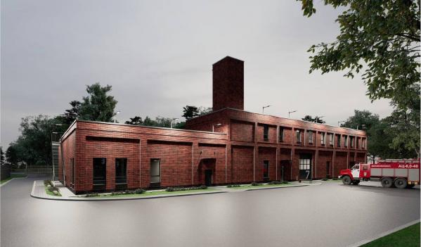 В Курганово начали строить новое пожарное депо на шесть спецмашин - Фото 2