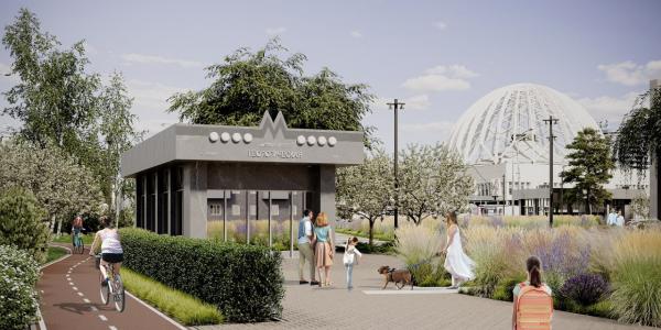 Торговая сеть «Золотое яблоко» благоустроит сквер перед УрГЭУ - Фото 3