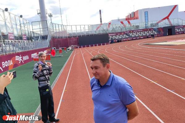 Стадион «Калининец» в Екатеринбурге «проапгрейдили» с помощью дрона-паука - Фото 2