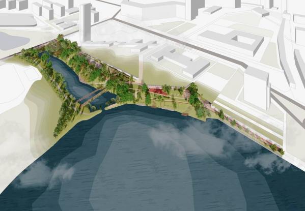 Денис Паслер показал, как улучшил дизайн-проект набережной Ольховки - Фото 5