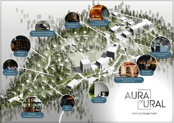 Лесные бассейны и вертолетная площадка: под Сухим Логом появится первый в Свердловской области хилинг-отель  - Фото 2