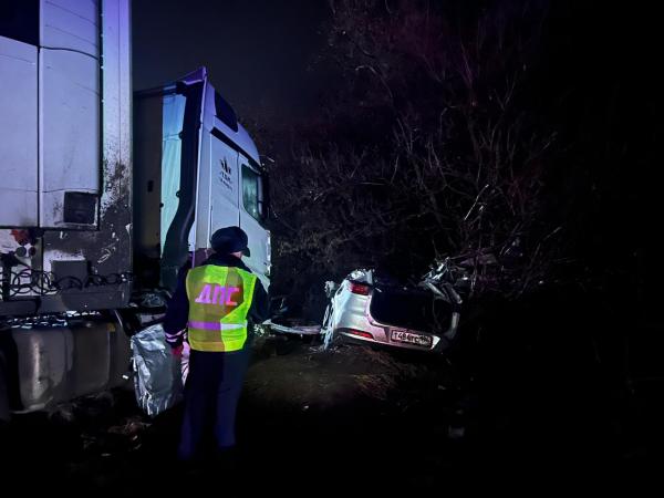 В Свердловской области в лобовом столкновении с фурой погибла семья с пятилетним ребенком из кроссовера - Фото 3