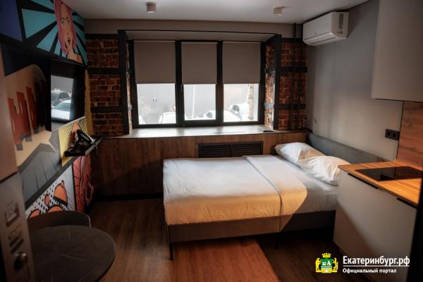 В Екатеринбурге в здании бывшей военной казармы открылся апарт-отель со студией звукозаписи - Фото 4