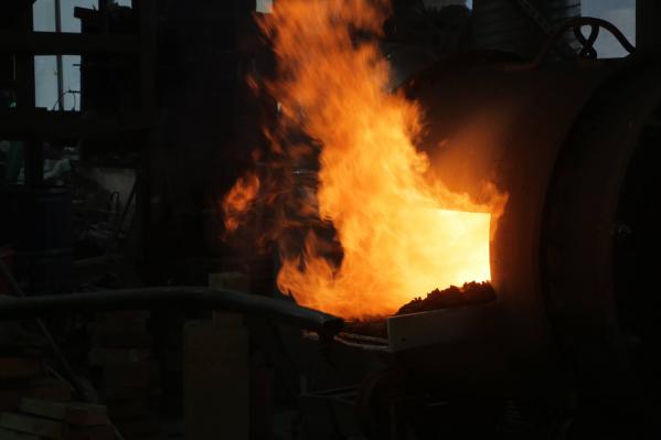 Иван Штырков и бойцы клуба «Архангел Михаил» проинспектировали процесс создания новой скульптуры для Екатеринбурга - Фото 5