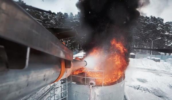 Пожар на нефтебазе в Свердловской области потушили с помощью нового БПЛА - Фото 2