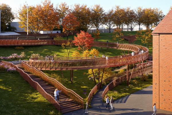 В Сысерти на старинном заводе построят 200-метровую лестницу с парящим пандусом - Фото 3