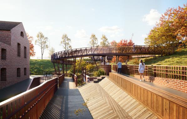 В Сысерти на старинном заводе построят 200-метровую лестницу с парящим пандусом - Фото 5