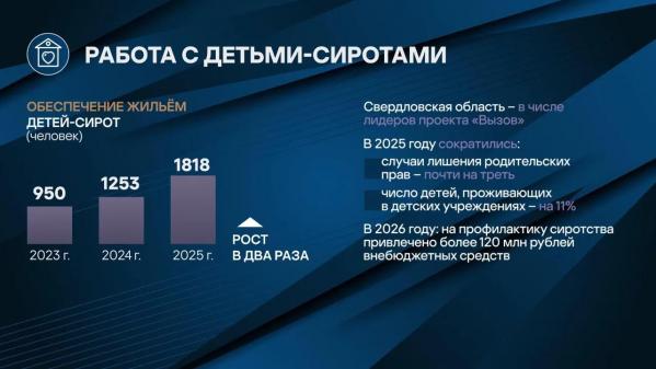 Денис Паслер заявил, что в России только Свердловская область решает проблемы сирот вместе с бизнесом - Фото 2