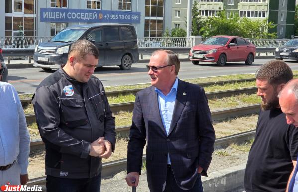 Алексей Орлов осмотрел Малышевский мост на ЖБИ, который отремонтировали на два месяца раньше графика - Фото 5