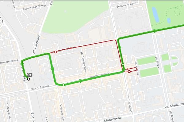 Екатеринбург схема автобусов
