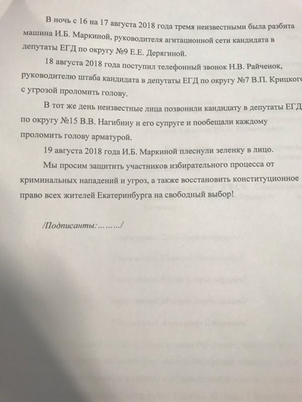 Авторы кампании «криминал рвется во власть» подписали обращение к Памфиловой - Фото 4